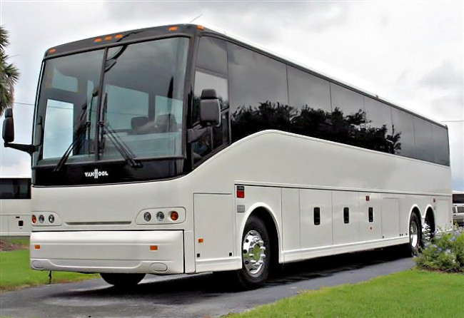 Coral Springs 55 Passenger Charter Bus 